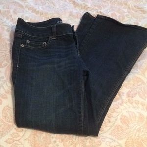 Dark wash Denim boot cut jeans